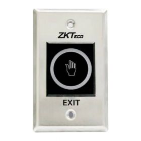 Botón De Salida Sin Contacto ZKTECO TLEB102-R Con Control Remoto
