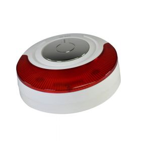 Sirena Inalambrica Con Luz  SAT SIR-214W