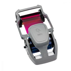 Cinta Ribbon - ZEBRA Color Imp Carnet ZC300 YMCKOK 200 Img-1