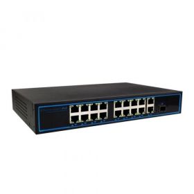 Switch Poe - SAT 16 Puertos Ethernet Poe 10100Mbps 250W-2