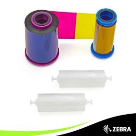 Cinta Ribbon Zebra Color Imp Carnet Serie 7 YMCKOK 250 Img